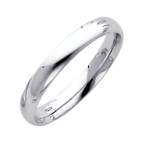 14KW 3mm Comfort Fit Wedding Band