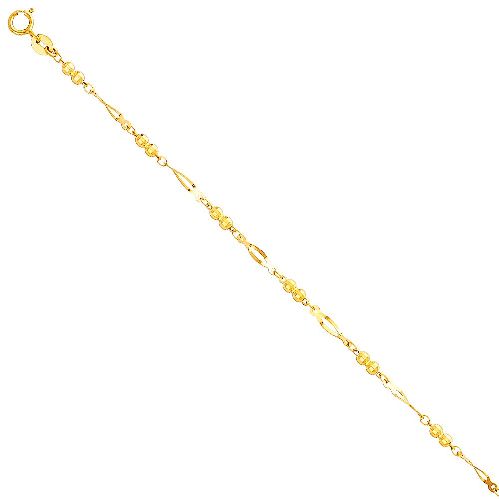 14KY Light Bracelet &amp; Anklet