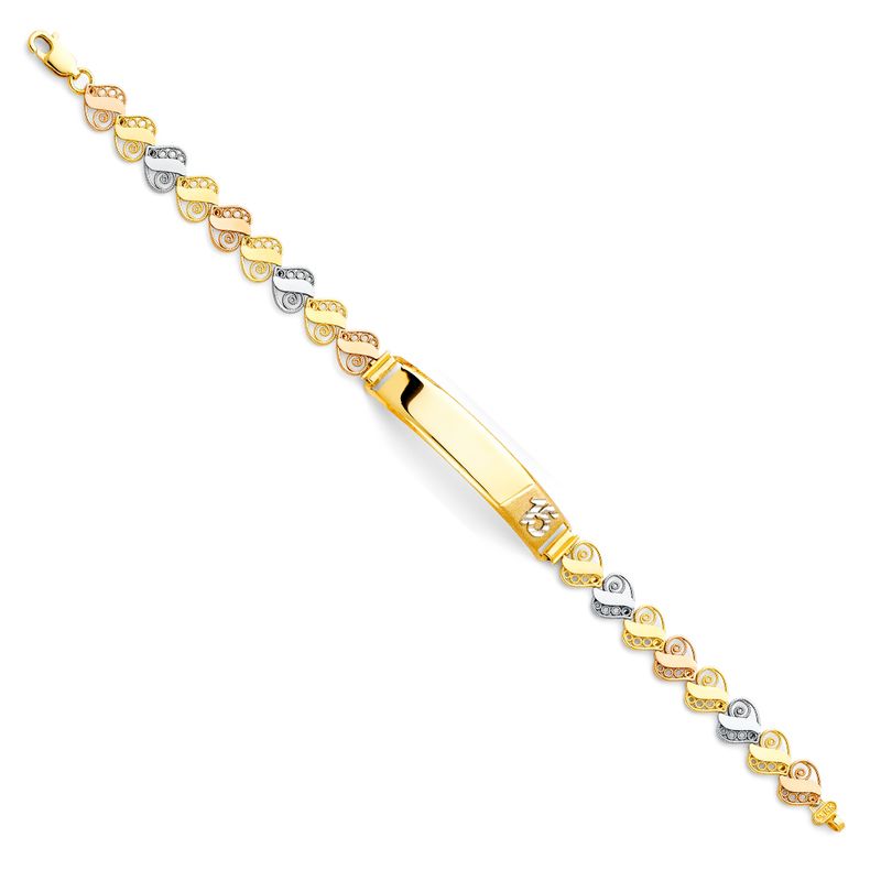 4K 3C 15 Years ID Bracelet