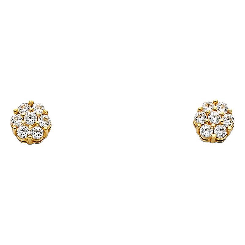 14KY CZ Earrings (ER321)