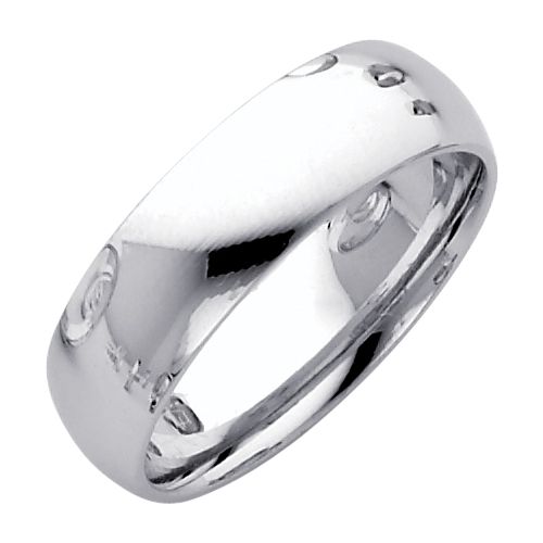 14KW 6mm Comfort Fit Wedding Band