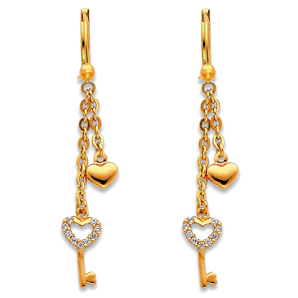 14KY Hanging Earrings (ER375)