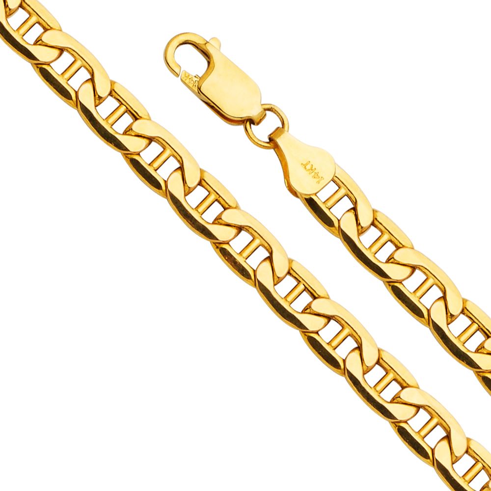 14KY 6.2mm Hollow Mariner Bevel 160