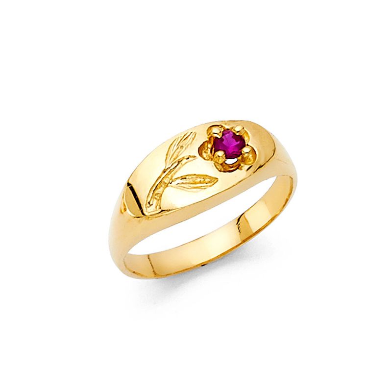 14KY Baby CZ Ring (RG501)