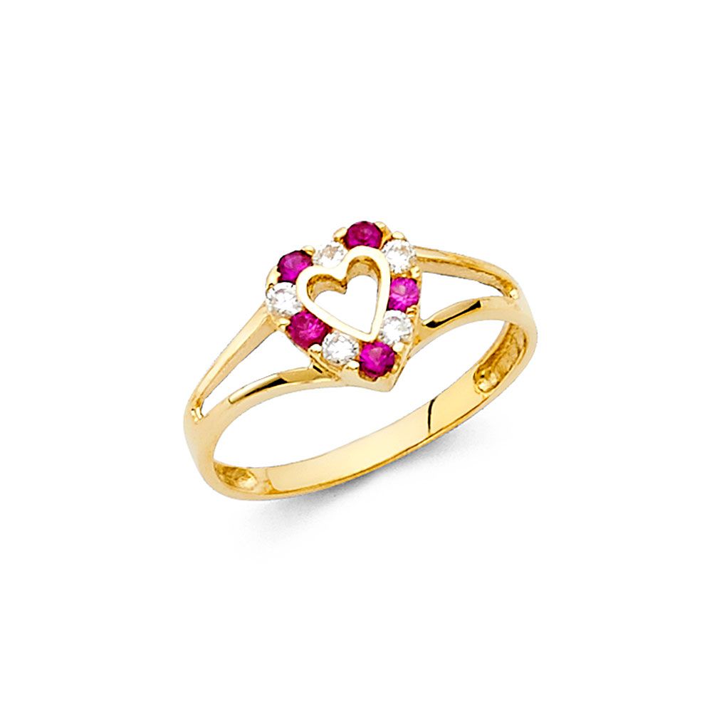 14KY Baby CZ Ring (RG502)