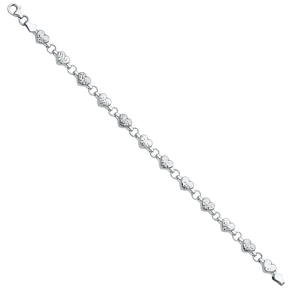 14KW Stampato Bracelet