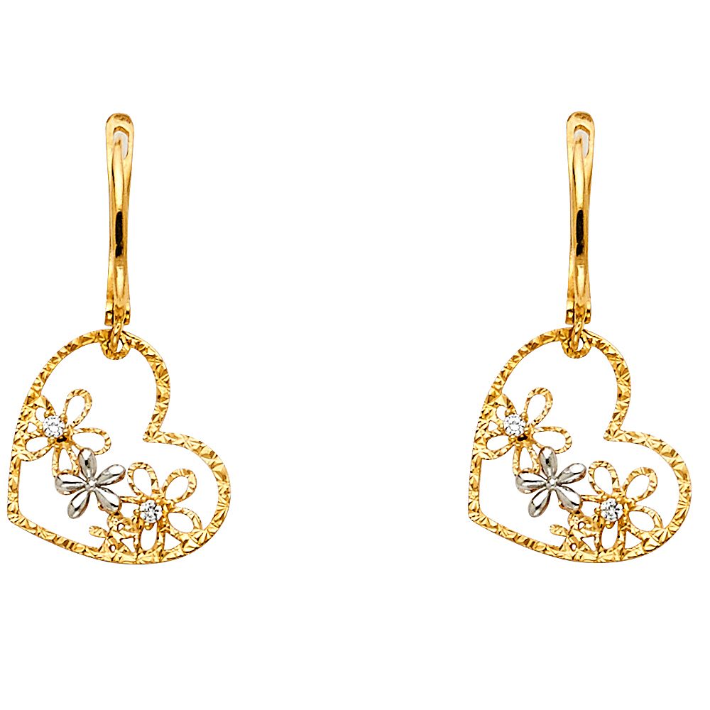 14K 2T Earrings