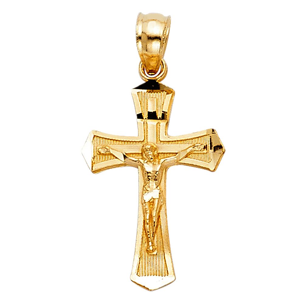 14KY Passion Cross Crucufix