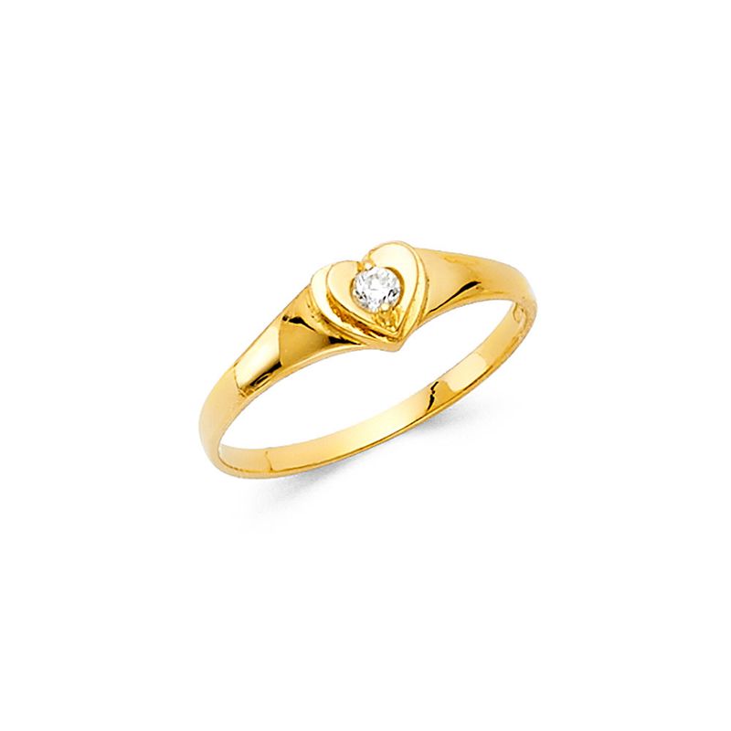 14KY Baby CZ Ring (RG507)