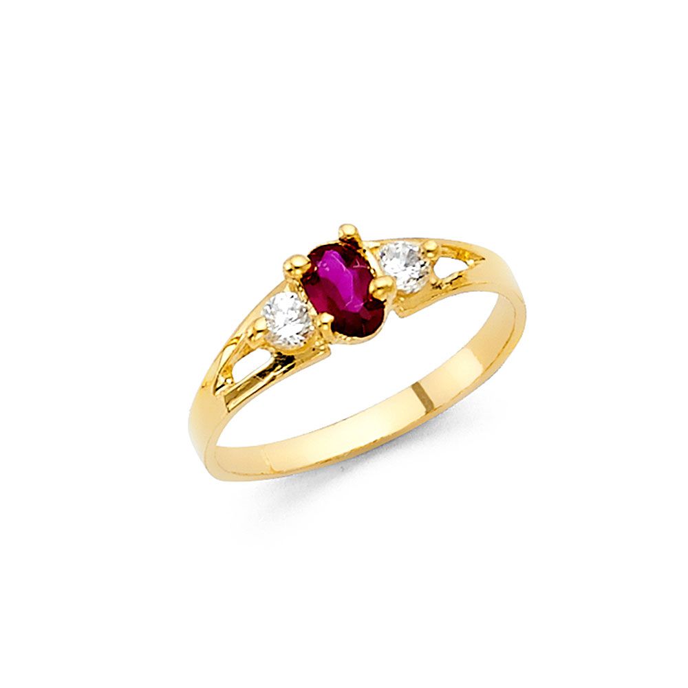 14KY Baby CZ Ring (RG514)