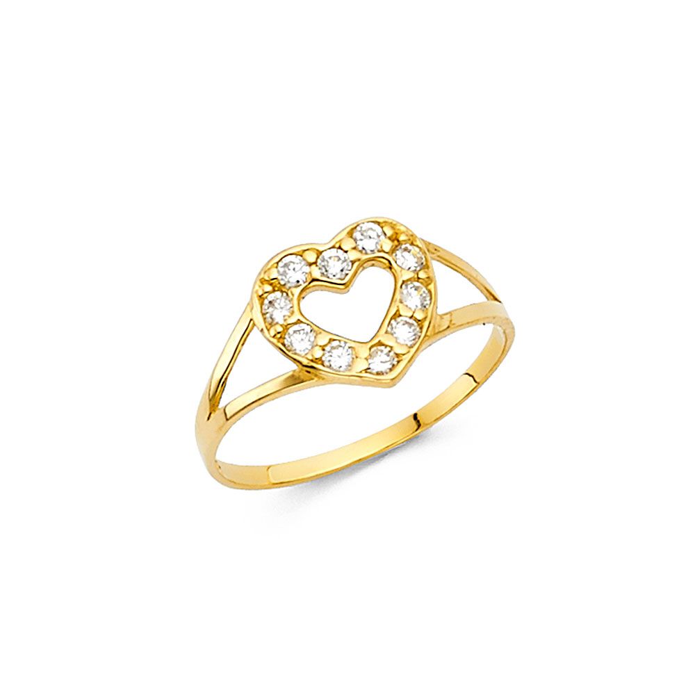 14KY Baby CZ Ring (RG518)