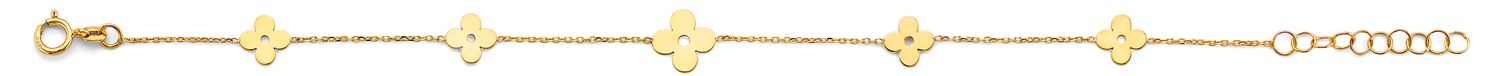 14KY Light Flower Bracelet &amp; Anklet