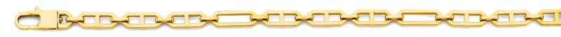 14KY 6mm Hollow Mariner 3+1 Chain