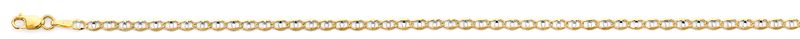 14K 2T 2.9mm Light Mariner Chain