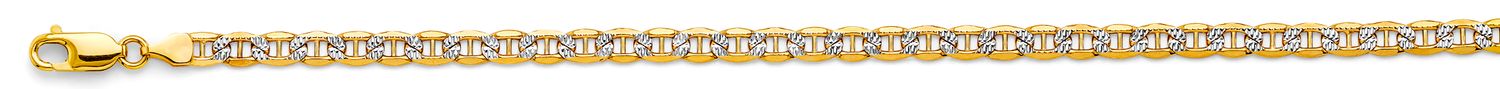 14K 2T 4.8mm Hollow Mariner WP Chain