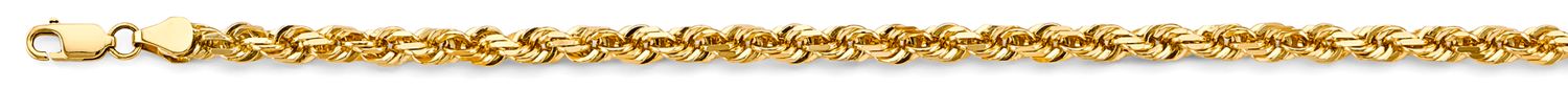14KY Solid Rope 4.7mm Chain