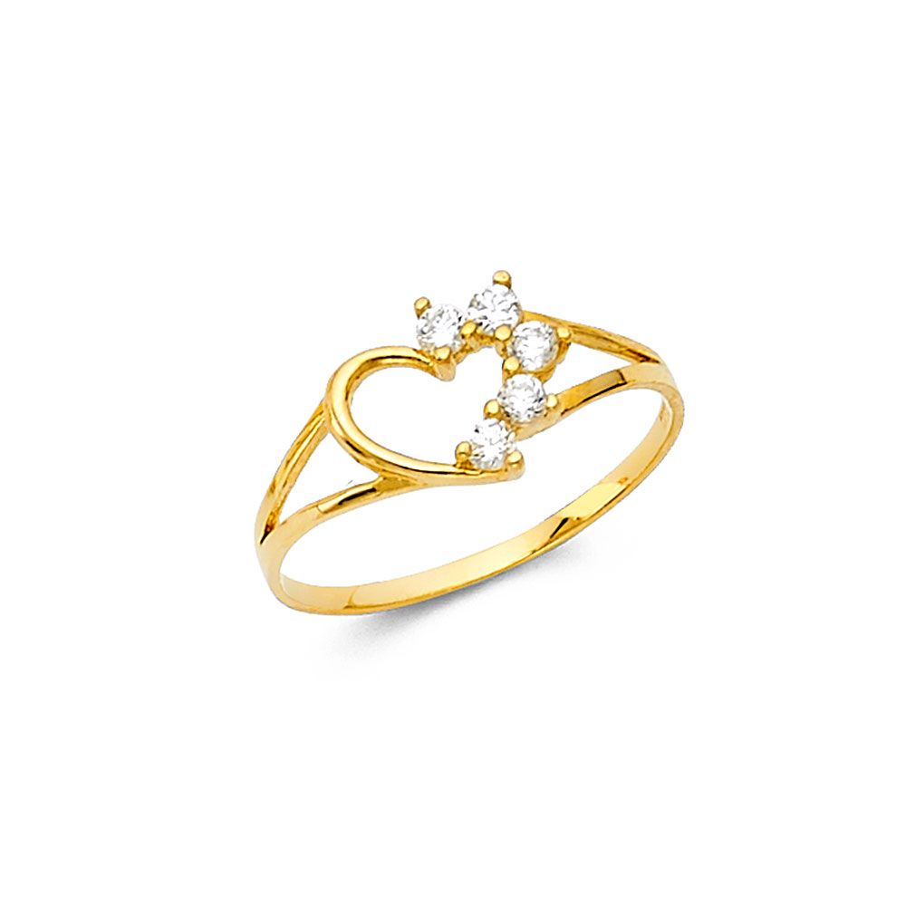14KY Baby CZ Ring (RG520)