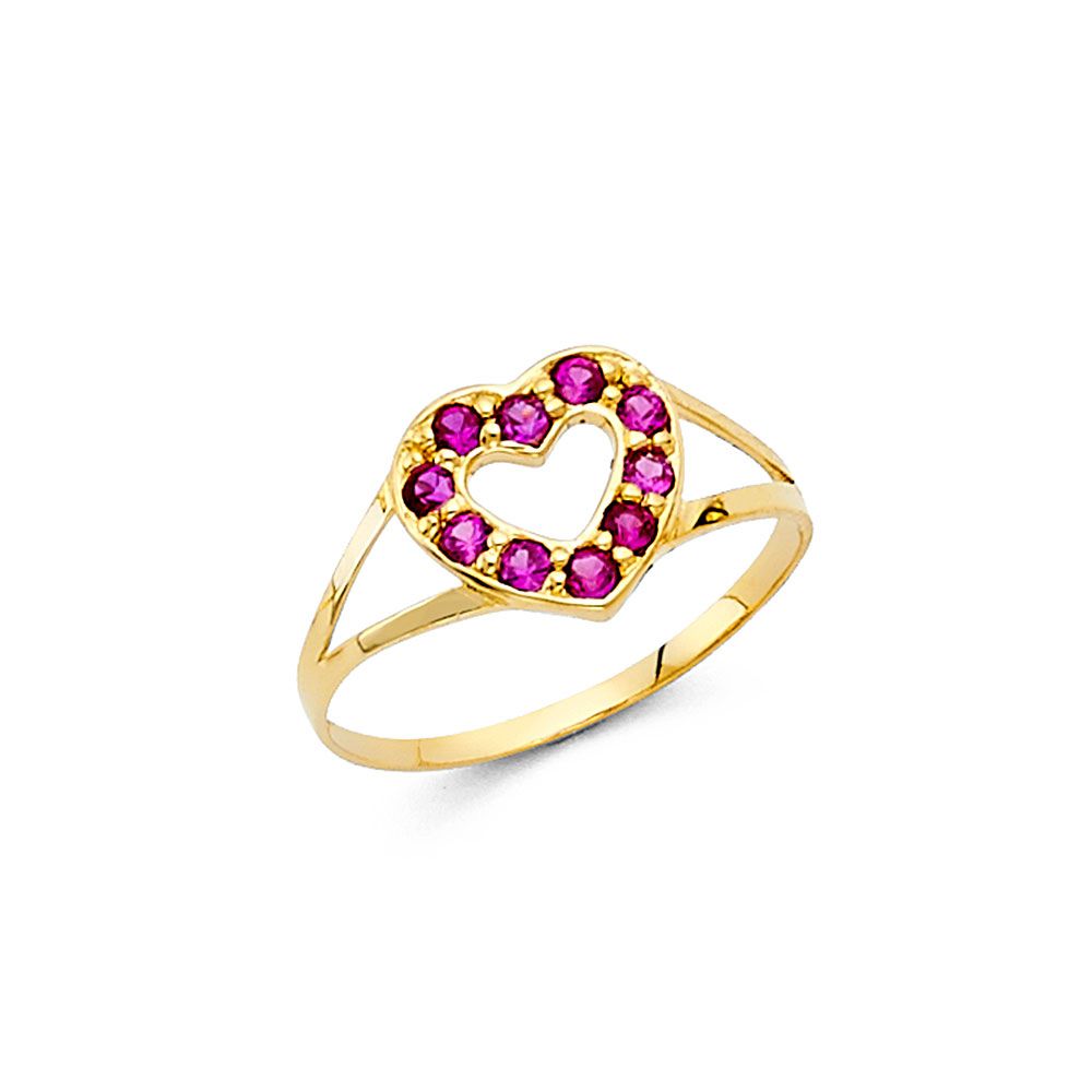 14KY Baby CZ Ring (RG519)