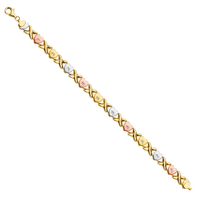 14K 3C Stampato Bracelet