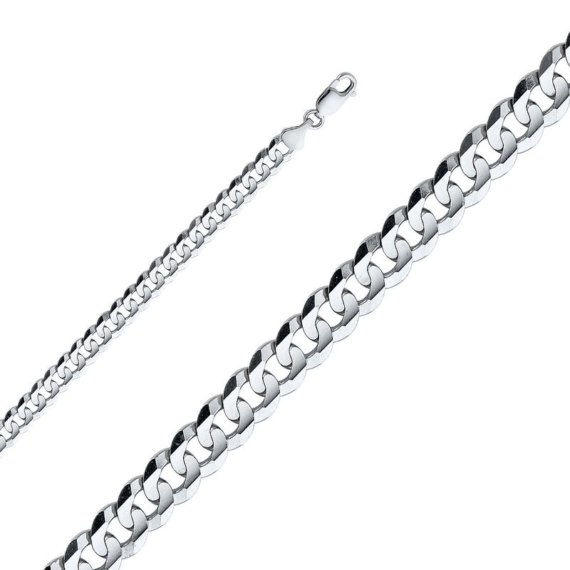 14KW 6.9mm Cuban Concave Chain