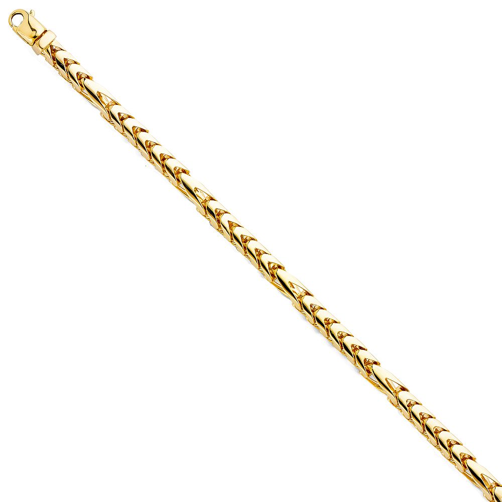 14KY 6.1mm Handmade Chain