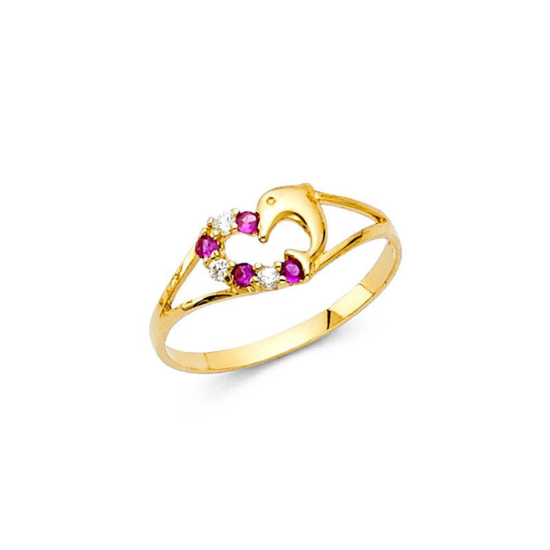 14KY Baby CZ Ring (RG528)