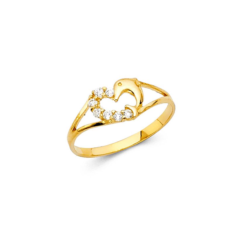 14KY Baby CZ Ring (RG529)