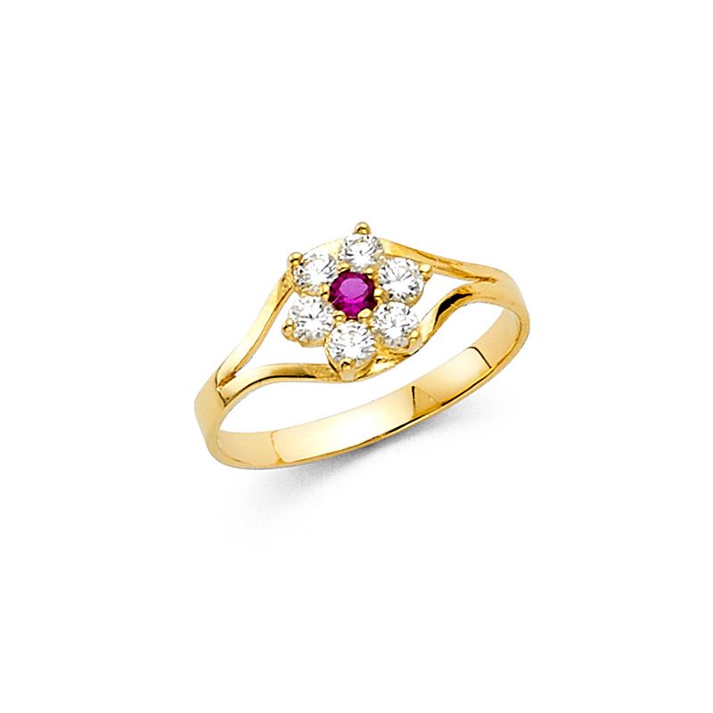 14KY Baby CZ Ring (RG534)