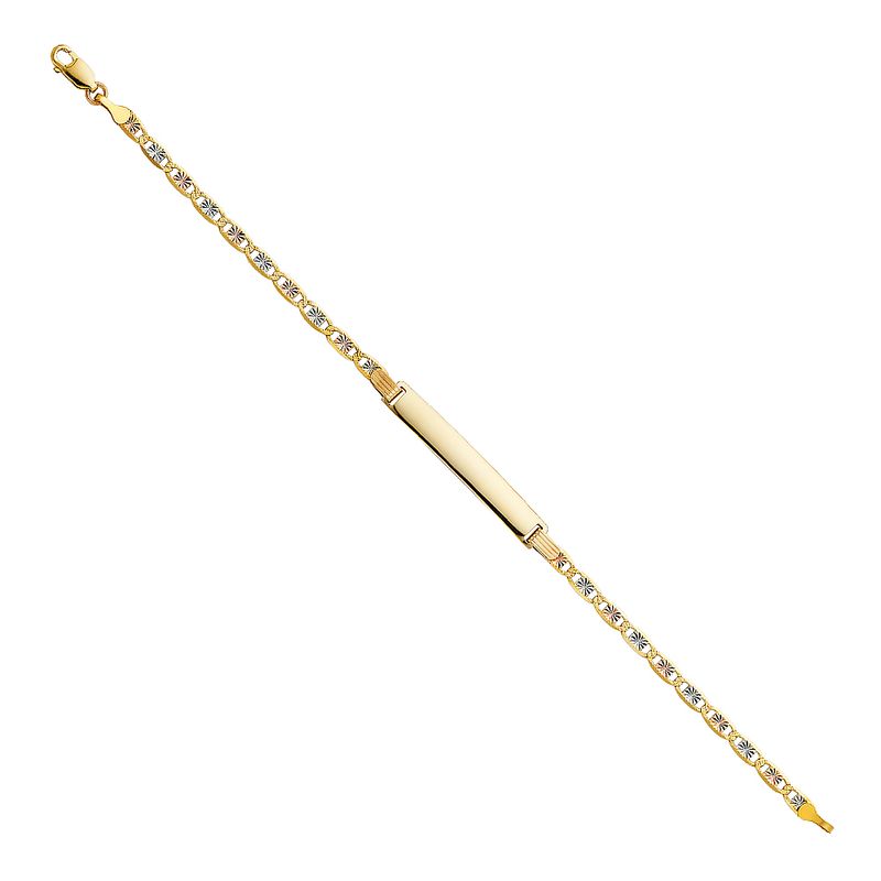14K 100 Valentino 3C Star DC ID Bracelet