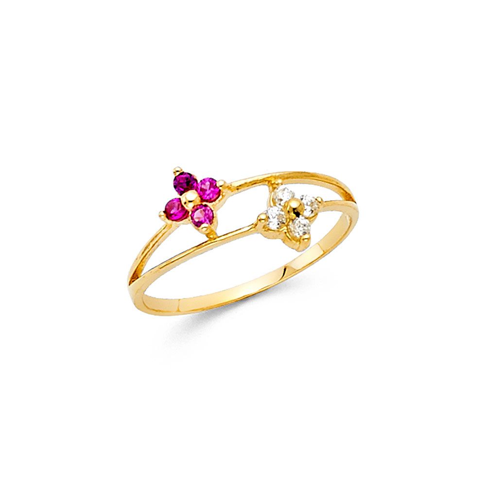 14KY Baby CZ Ring (RG536)