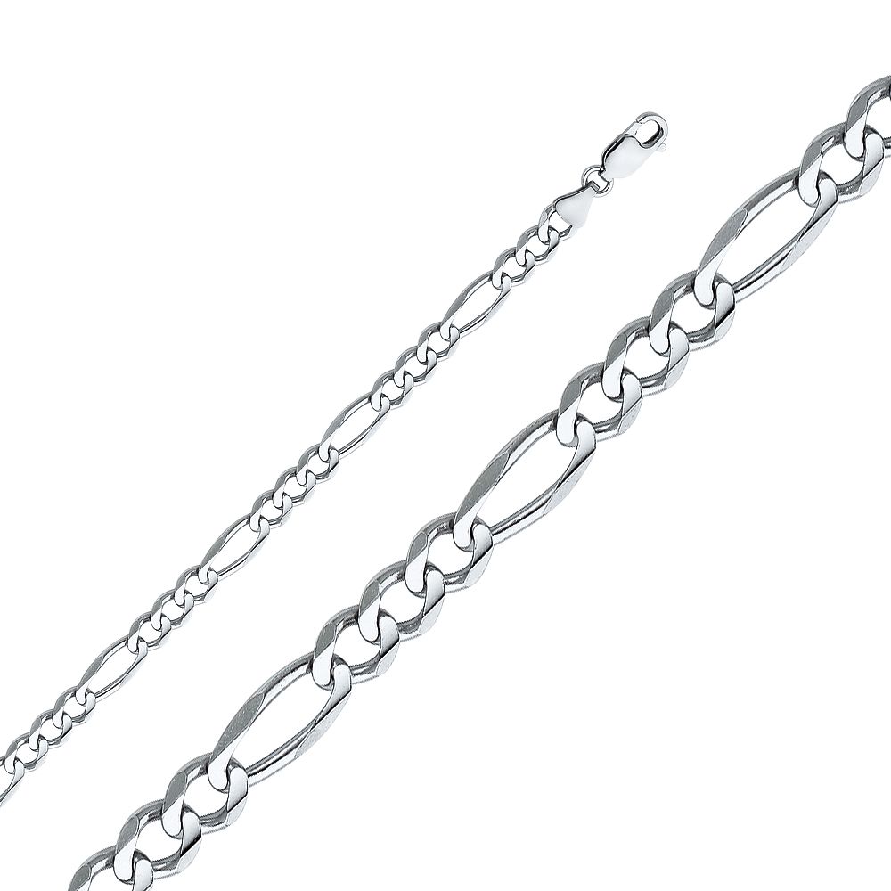 14KW 6mm Figaro 3+1 Concave Chain