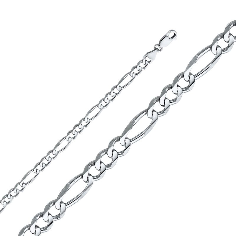 14KW 6mm Figaro 3+1 Concave Chain