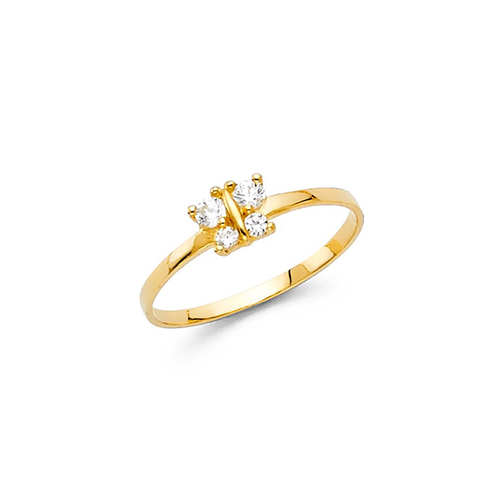 14KY Baby CZ Ring (RG544)