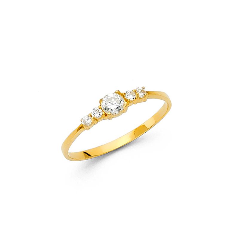 14KY Baby CZ Ring (RG565)