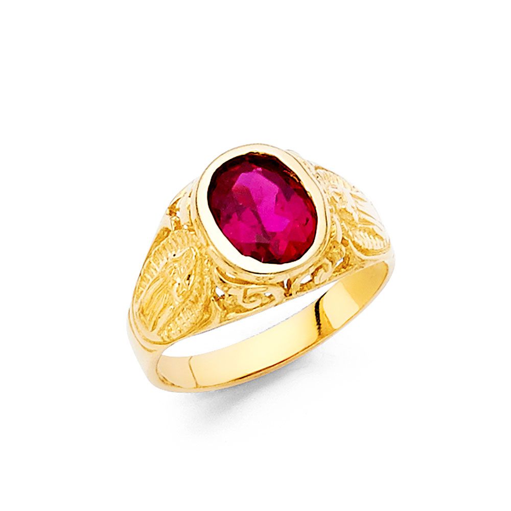 14KY CZ Babies Ring