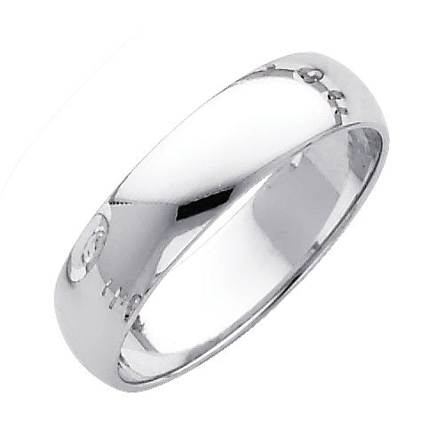 14KW 5mm Plain Wedding Band