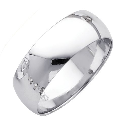 14KW 7mm Plain Wedding Band