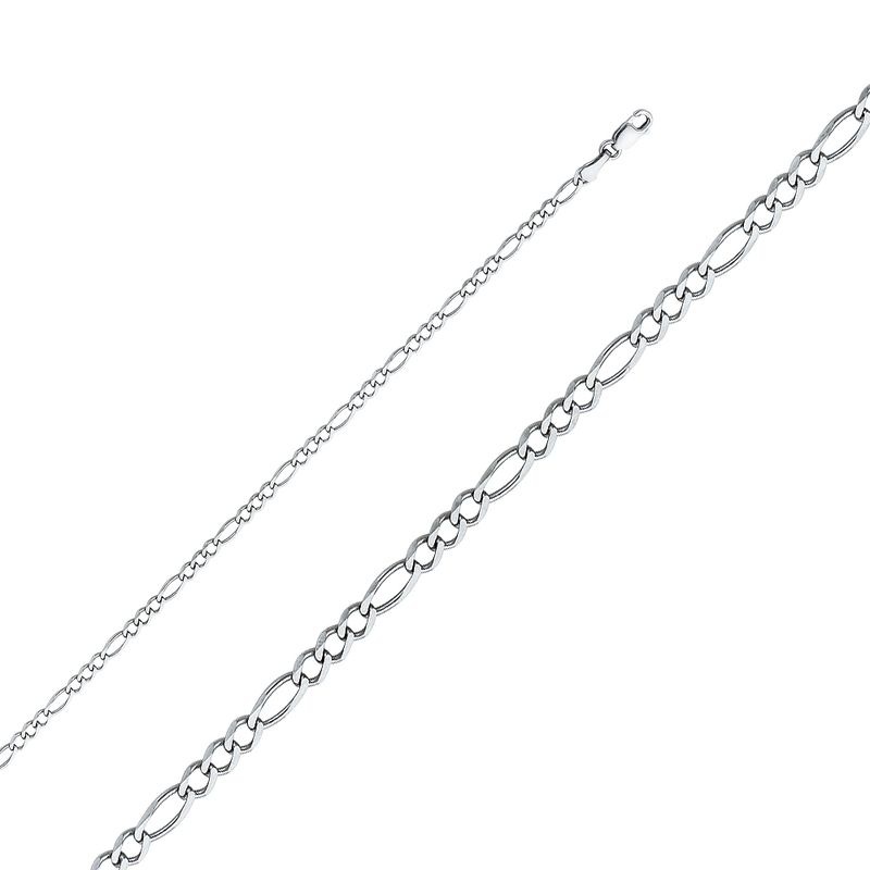 14KW 2.7mm Figaro 3+1 Concave Chain