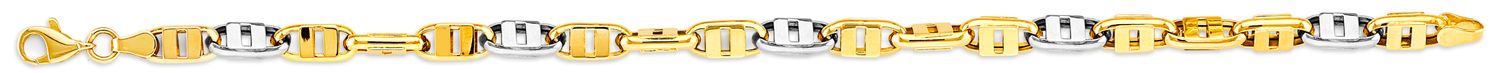 14K 2T Hollow Double Anchor Chain