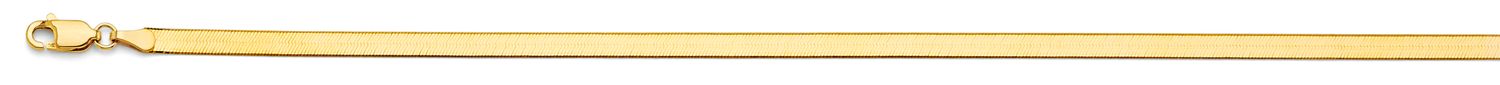 14KY 3.5mm Flex Herringbone Chain