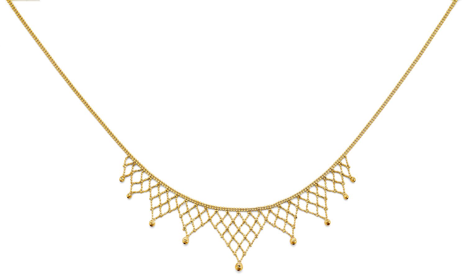 14KY Beaded Necklace