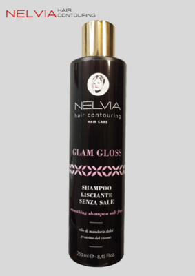GLAM GLOSS Shampoo Lisciante senza sale 250ml
