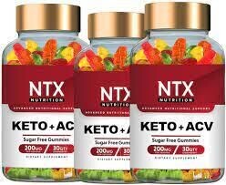 NTX Nutrition Keto Plus ACV Gummies