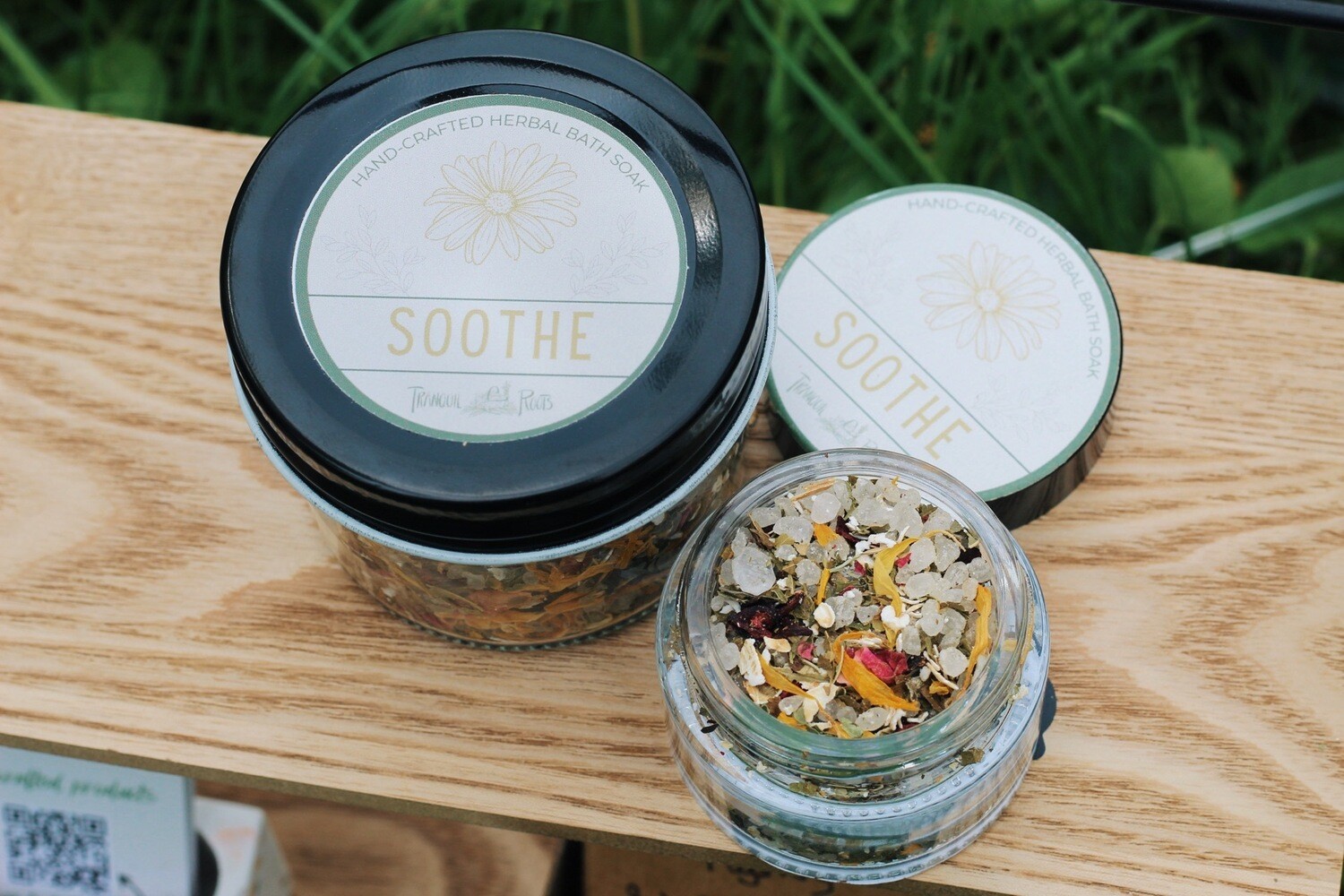 Soothe Herbal Bath Soak-12 oz jar