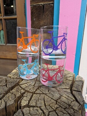 Road Bike Tumbler Glassware