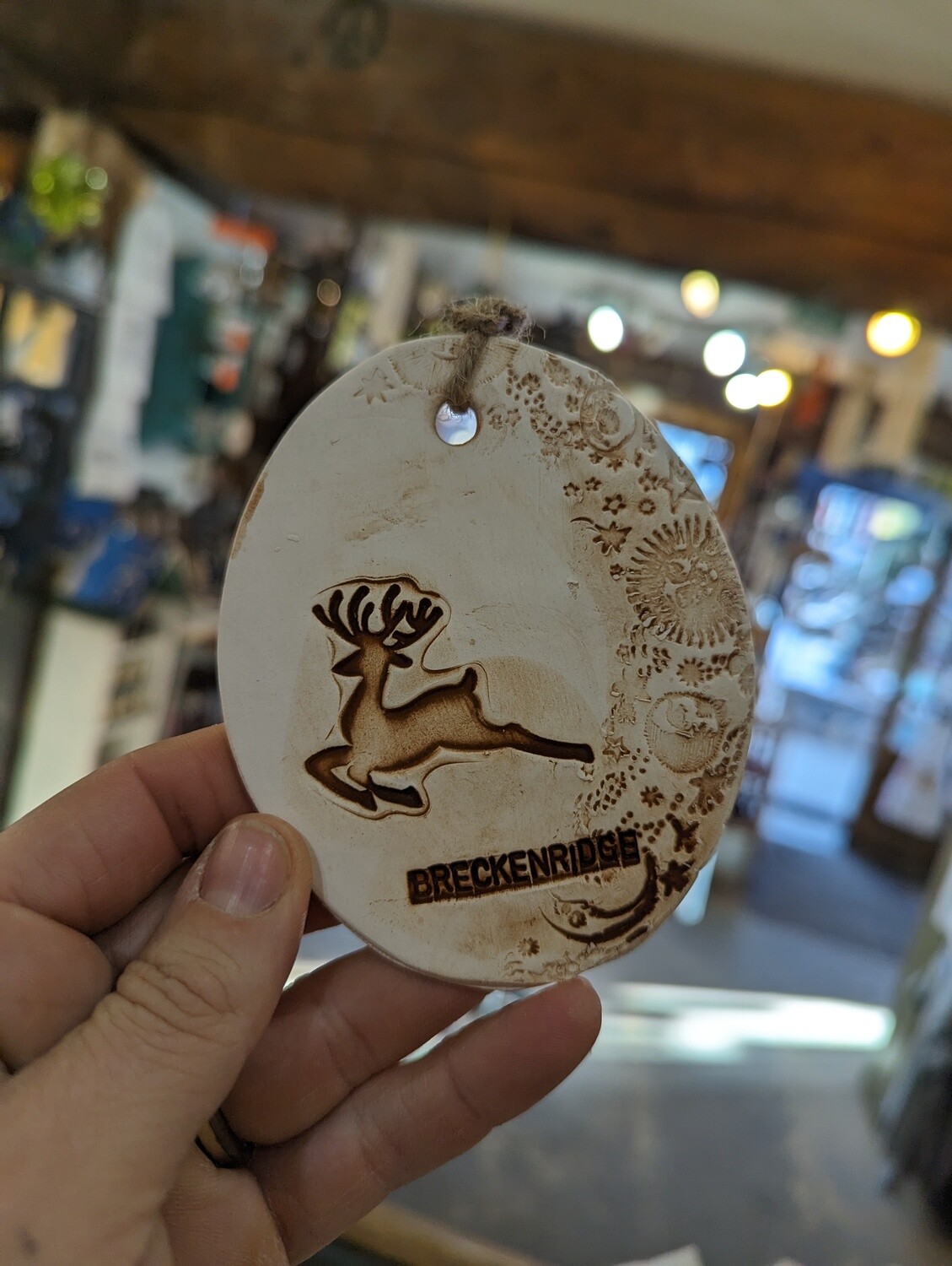 Bn185 Deer Ornament