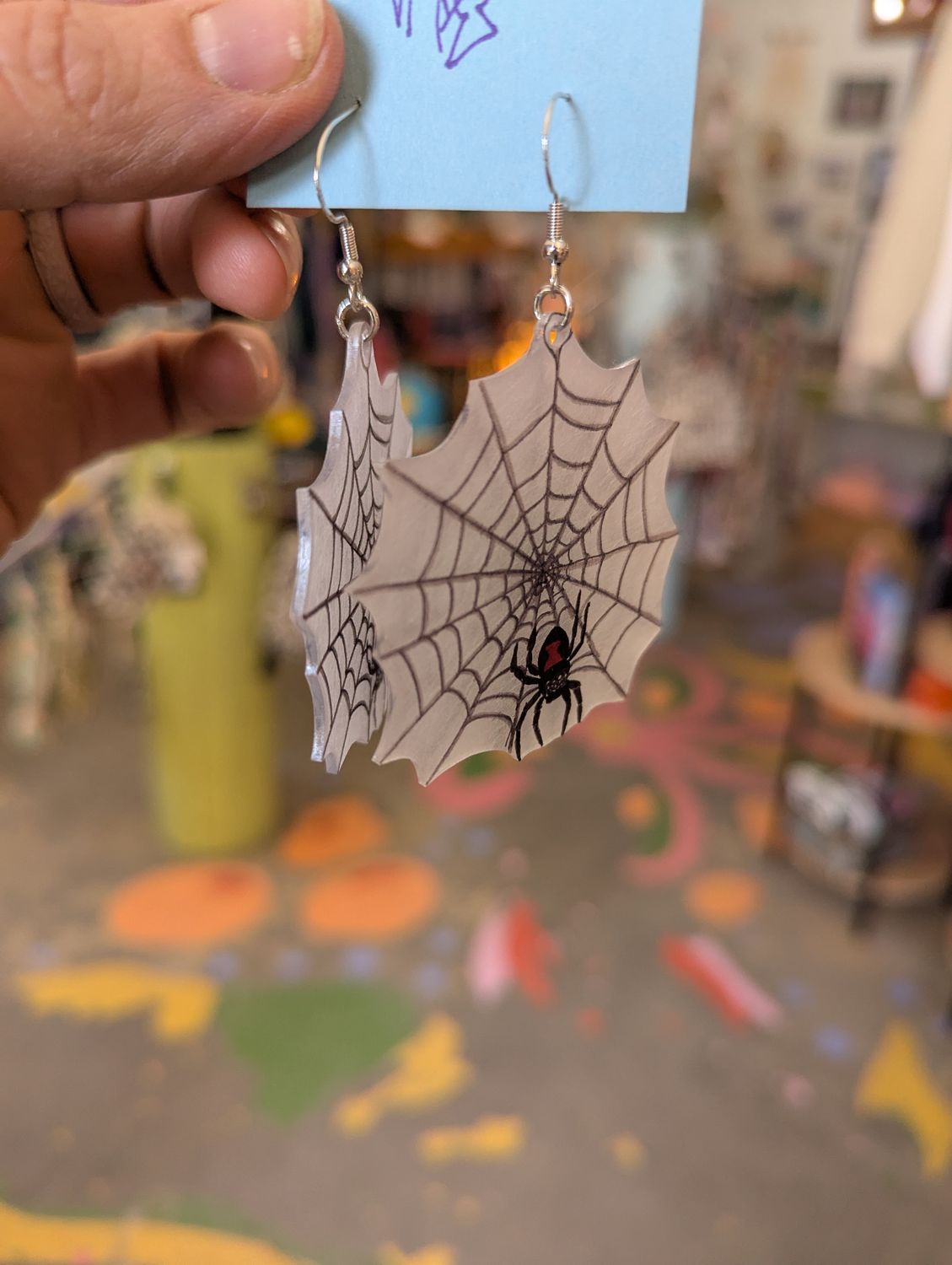 Tori&#39;s Shrinky Dink Earrings