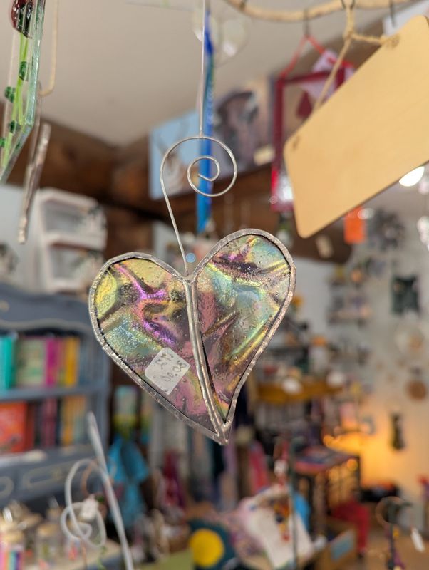 Diane's Stained Glass Hearts