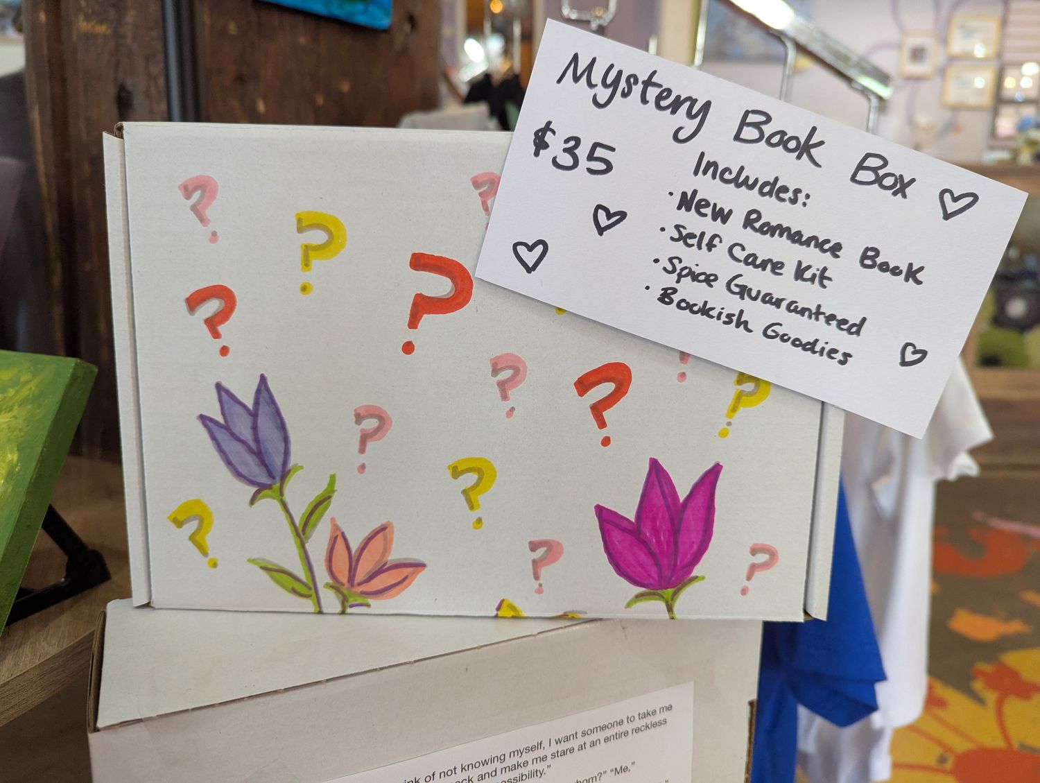 Mystery Book Box! Mystery Book Box!