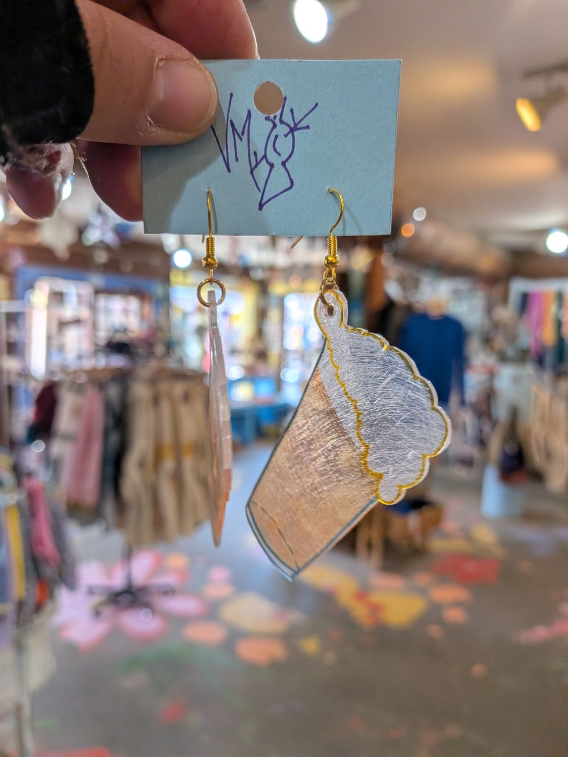 Tori's Shrinky Dink Beerings - Light Beer